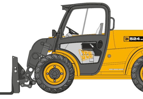 JCB 425-50 - drawings, dimensions, figures of the car