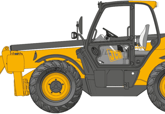 JCB 535-140 - drawings, dimensions, figures of the car