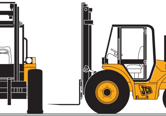 JCB 926 - drawings, dimensions, figures of the car