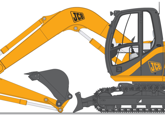 JCB JZ70 - drawings, dimensions, figures of the car