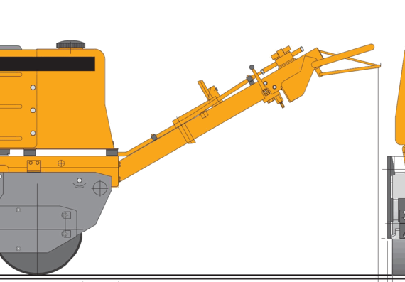 JCB VMD52 - drawings, dimensions, figures of the car