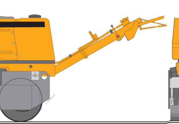 JCB VMD80 - drawings, dimensions, figures of the car