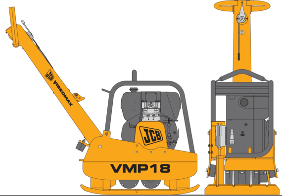 JCB VMP18 - drawings, dimensions, figures of the car