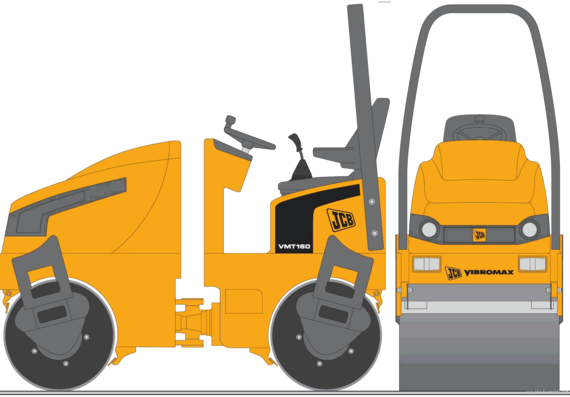 JCB VMT160 - drawings, dimensions, figures of the car