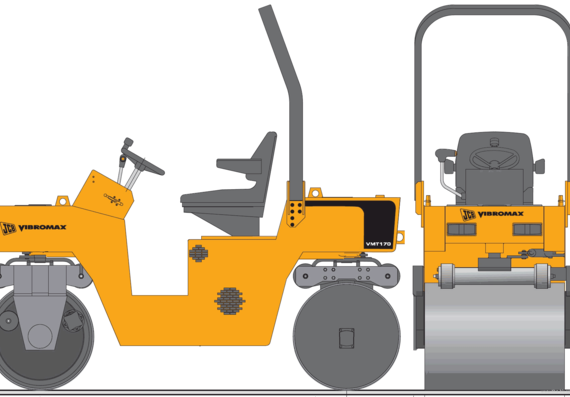 JCB VMT170 - drawings, dimensions, figures of the car