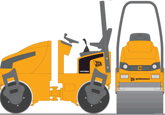 JCB VMT260 - drawings, dimensions, figures of the car