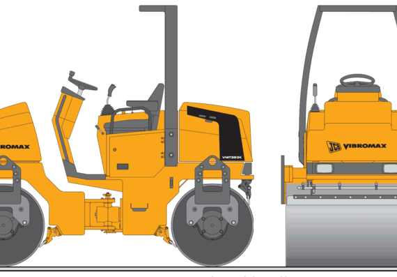 JCB VMT390K - drawings, dimensions, figures of the car