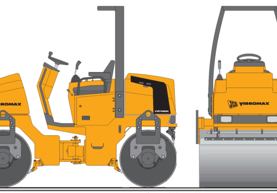 JCB VMT480K - drawings, dimensions, figures of the car