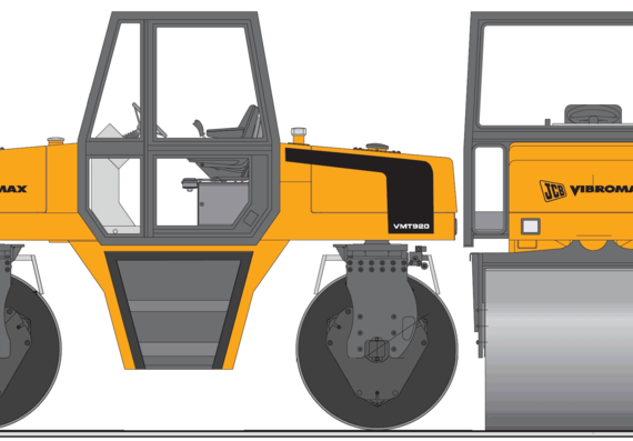 JCB VMT920 - drawings, dimensions, figures of the car