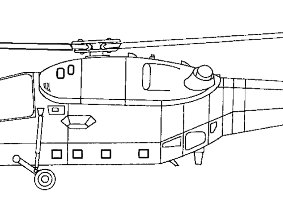 HAL Light Combat Helicopter LCH - drawings, dimensions, figures