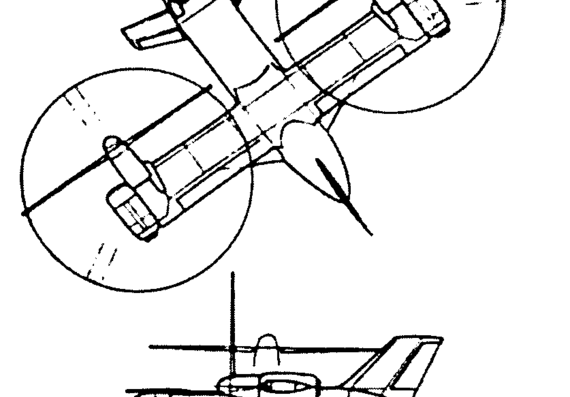 Mil Mi-30 helicopter - drawings, dimensions, figures