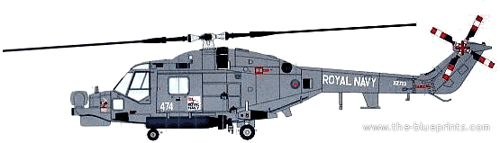 Westland Lynx Mk.HMA 8 helicopter - drawings, dimensions, pictures