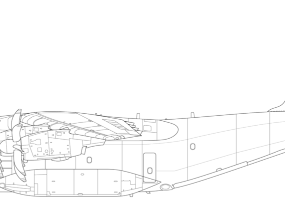 Airbus Military A400M aircraft - drawings, dimensions, figures