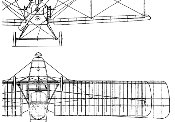 Albatros C-I aircraft - drawings, dimensions, figures