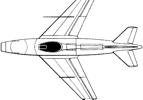 Самолет Ambrosini Ariete - чертежи, габариты, рисунки