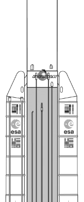 Самолет Ariane V - чертежи, габариты, рисунки
