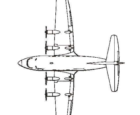 Самолет Armstrong Whitworth A.W.55 Apollo (England) (1949) - чертежи, габариты, рисунки
