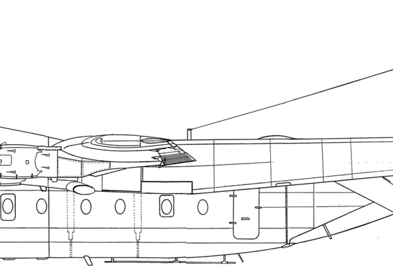 Самолет Armstrong Whitworth Argosy Turboprop transport - чертежи, габариты, рисунки