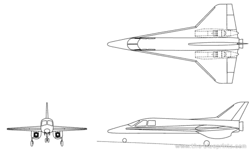 Самолет Ascender - чертежи, габариты, рисунки