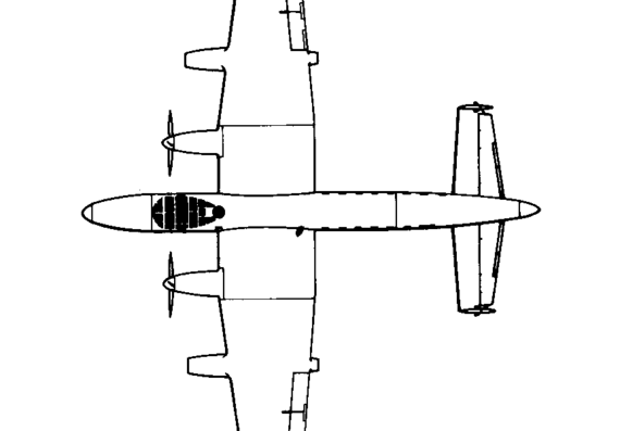 Самолет Avro 691 Lancastrian Jet (England) (1946) - чертежи, габариты, рисунки