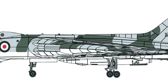Самолет Avro Vulcan B.2 - чертежи, габариты, рисунки