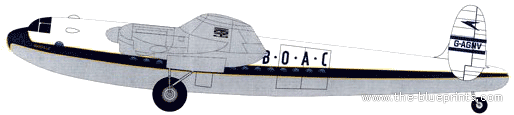 Avro York aircraft - drawings, dimensions, figures