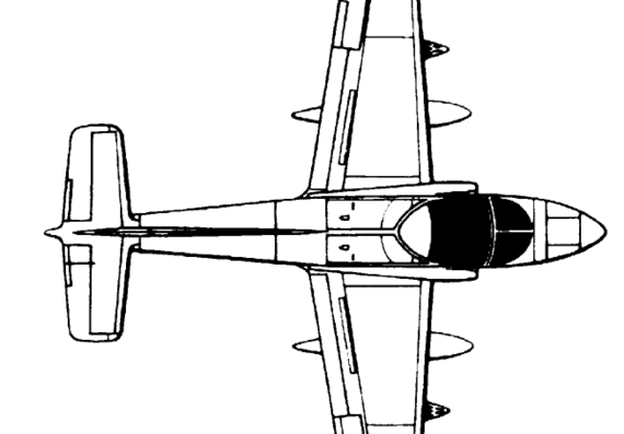 Самолет BAC-167 Strikemaster - чертежи, габариты, рисунки