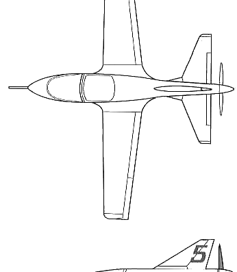 Bede BD-5B aircraft - drawings, dimensions, figures
