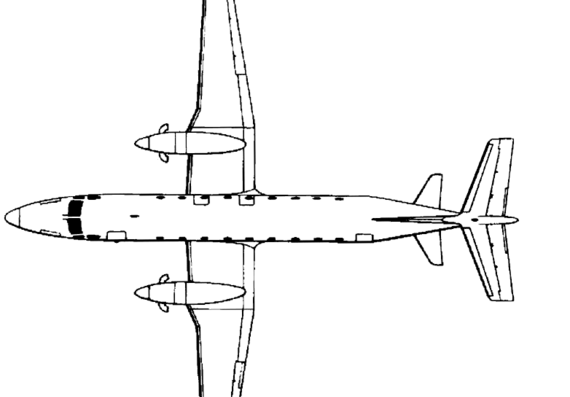 Самолет Beechcraft Be-1900C - чертежи, габариты, рисунки