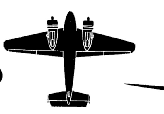 Самолет Beechcraft T 7 Navigator - чертежи, габариты, рисунки