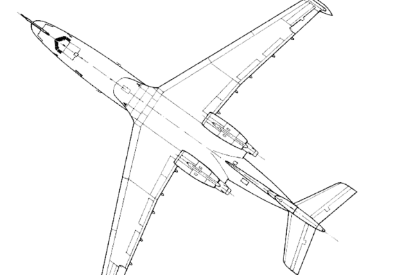 Самолет Beriev A-40 Albatros - чертежи, габариты, рисунки