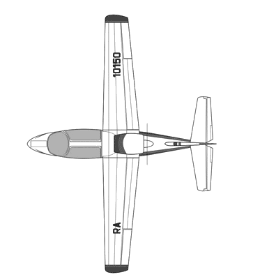 Самолет Beriev Be-101 - чертежи, габариты, рисунки