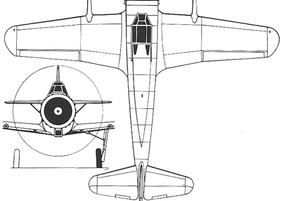Самолет Bloch 150 a - чертежи, габариты, рисунки
