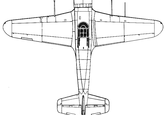 Самолет Bloch 155 - чертежи, габариты, рисунки
