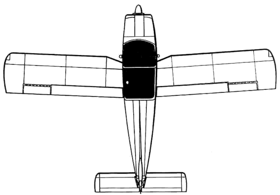 Самолет Bolkow Bo-208 Junior - чертежи, габариты, рисунки