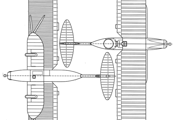 Самолет Breguet Br-27 - чертежи, габариты, рисунки