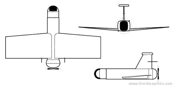 Brevel aircraft - drawings, dimensions, figures