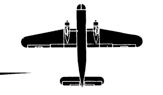 Самолет Bristol 170 Type 31 Super Freighter - чертежи, габариты, рисунки