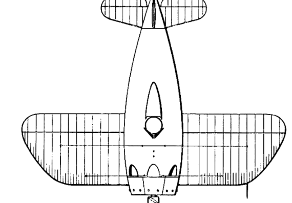 Самолет Bristol Racer - чертежи, габариты, рисунки