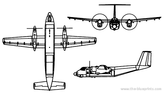 Самолет Buffalo C 8 A - чертежи, габариты, рисунки