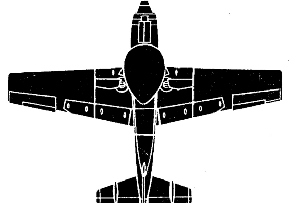 Самолет Cannet AEW-3 - чертежи, габариты, рисунки