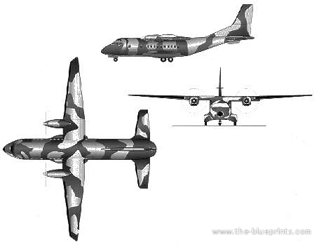 Aircraft Casa CN-235 - drawings, dimensions, figures