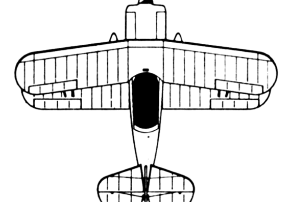 Самолет Christen Eagle II - чертежи, габариты, рисунки