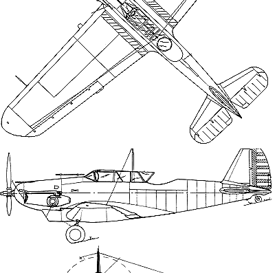 Consolidated PB-2A aircraft - drawings, dimensions, figures
