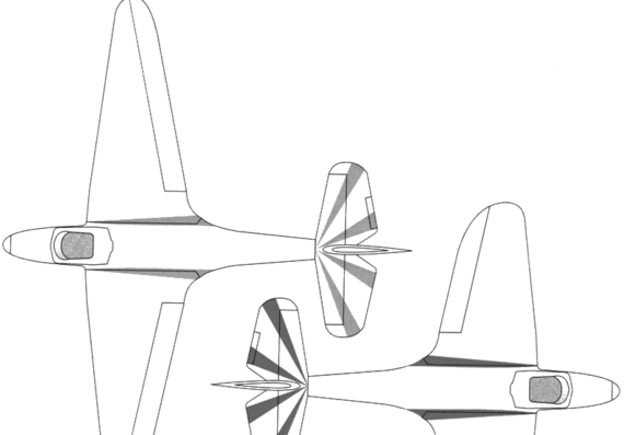 Aircraft DFS Stummel Habicht Sailplane - drawings, dimensions, figures