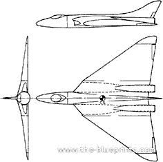 Самолет Delta lsara AM-5303 - чертежи, габариты, рисунки
