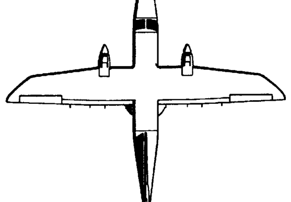 Самолет Dornier Do 228 (Germany) (1981) - чертежи, габариты, рисунки