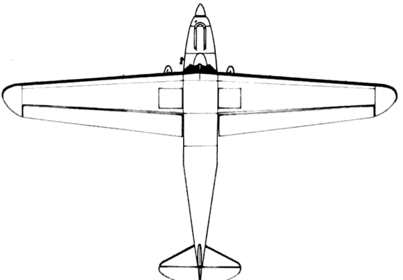 Самолет Dyle et Bacalan DB-80 - чертежи, габариты, рисунки