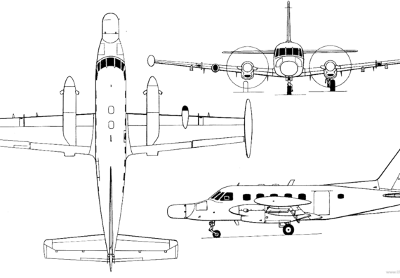Embraer EMB 111 - drawings, dimensions, figures