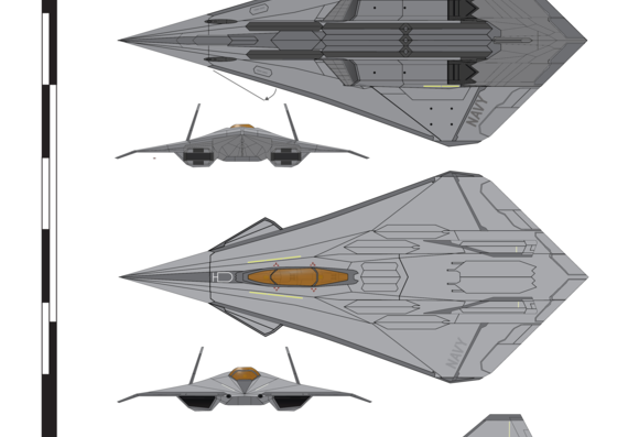 FA-70 Panther II aircraft - drawings, dimensions, figures